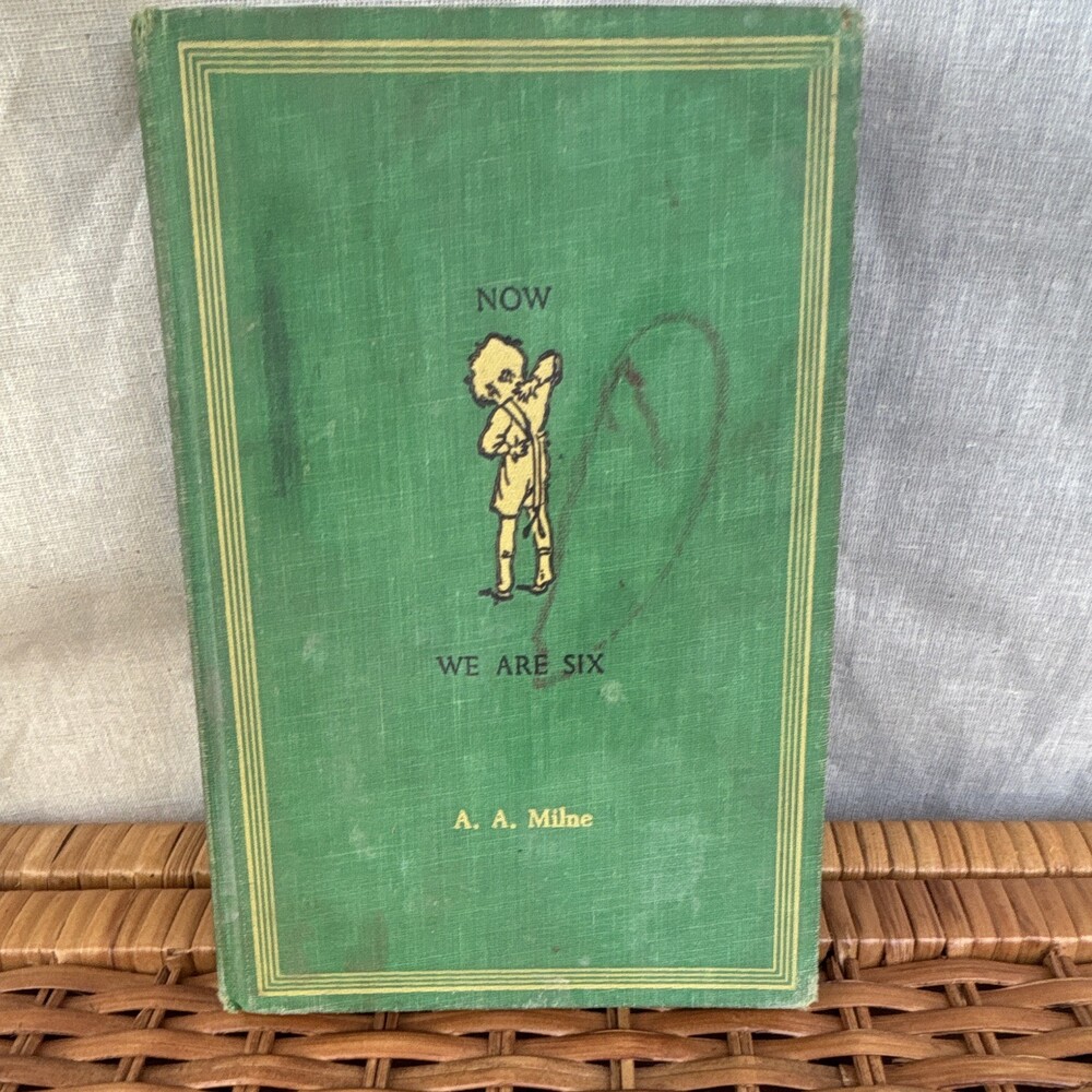 Dutton Now We Are Six by A. A. Milne, Illustrated Hardcover Poetry (English)